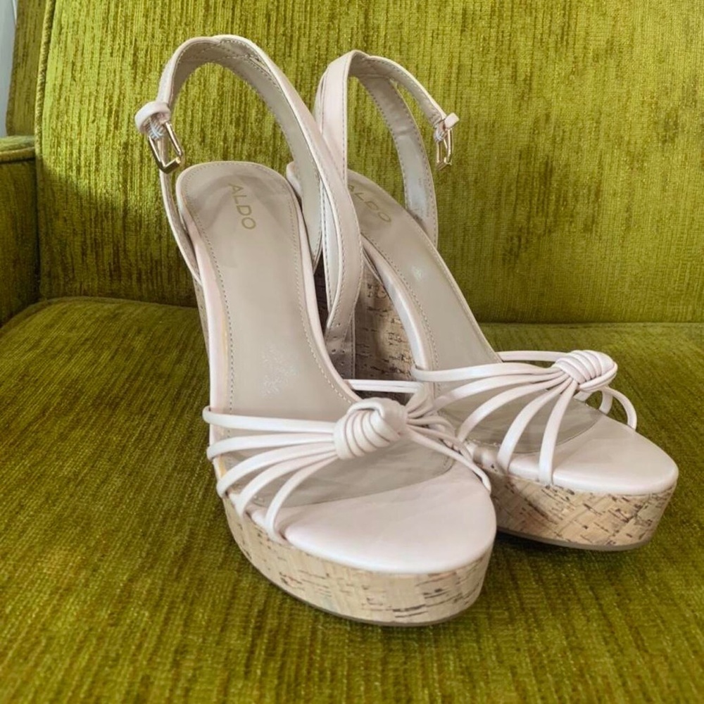 Aldo Baby Pink Wedges ❌ SOLD ❌